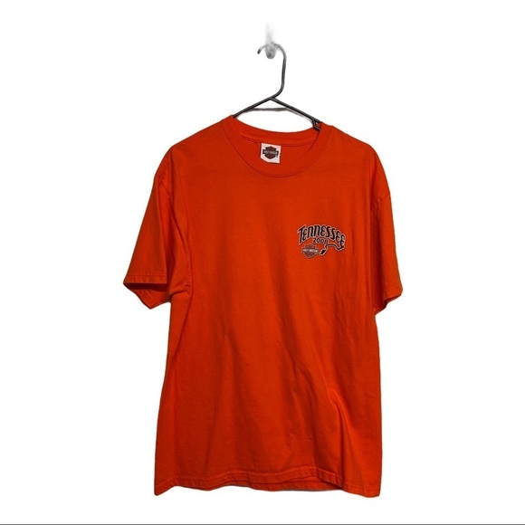 Harley-Davidson Men’s Orange Large T-Shirt - Picture 1 of 5